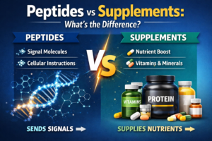 peptides vs. supplements
