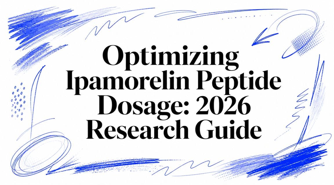 ipamorelin weekly dosage Optimizing Ipamorelin Peptide Dosage: 2026 Research Guide
