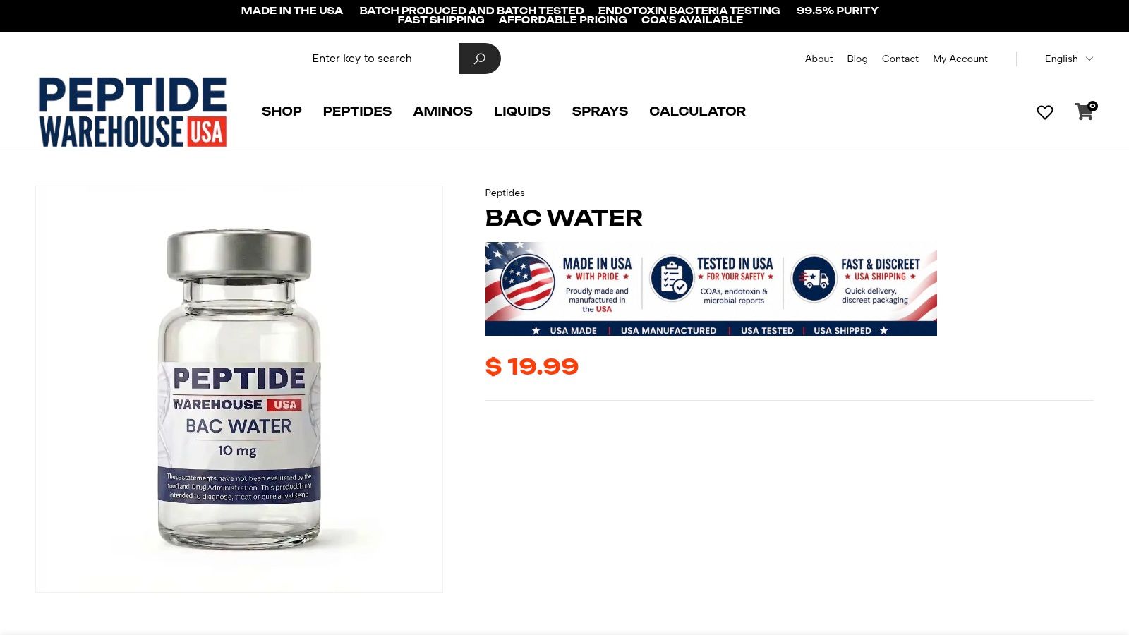 Screenshot from https://www.peptidewarehouseusa.com/product/bacteriostatic-water-30ml/